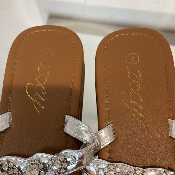 Zoey Rhinestone  sandals size 8 - Picture 7 of 7
